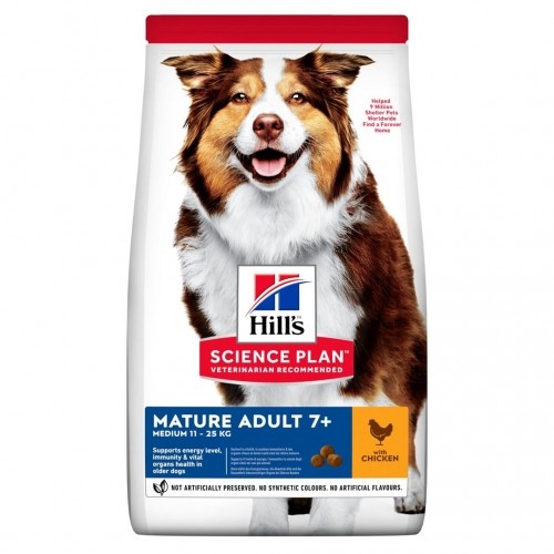 HILL'S Science Plan Mature Adult Medium Chicken - dry dog food - 14 kg image 1