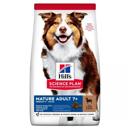 HILL'S Science Plan Mature Adult Medium Lamb with rice - dry dog food - 14 kg image 1