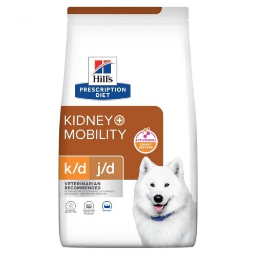 Hill's PD K/D Kidney + Mobility - dry dog food - 4kg image 1