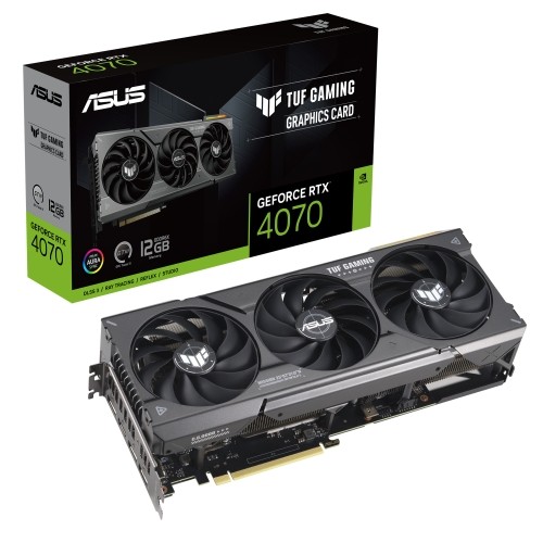 ASUS TUF Gaming GeForce RTX 4070 Grafikkarte - 12GB GDDR6X, 1x HDMI, 3x DP image 1