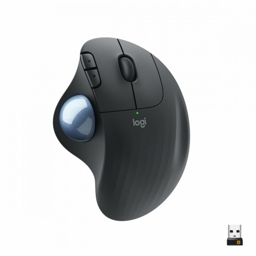 Ergonomiska optiskā pele Logitech 910-005872 Melns image 1