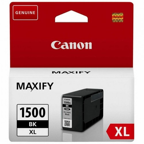Original Ink Cartridge Canon PGI-1500XL BK Black image 1