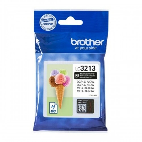 Original Ink Cartridge Brother LC-3213BK Black image 1