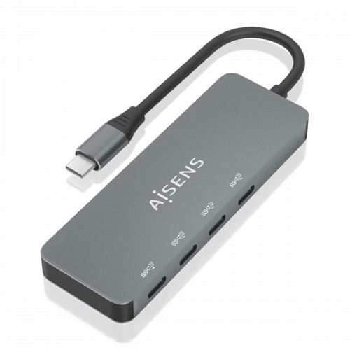 USB Hub Aisens A109-0695 Grey (1 Unit) image 1