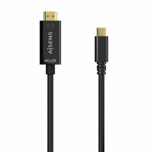 HDMI Cable Aisens A109-0623 Black 80 cm image 1