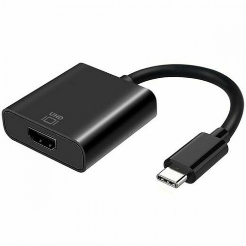 USB-C - HDMI kaapeli Aisens A109-0344 Melns 15 cm 4K image 1