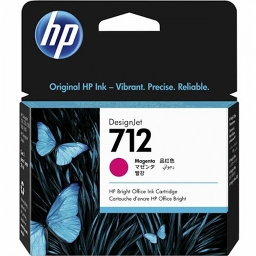 Картридж с оригинальными чернилами HP HP 712 Розовый image 1