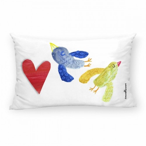 Cushion cover Decolores Volant Multicolour 30 x 50 cm image 1