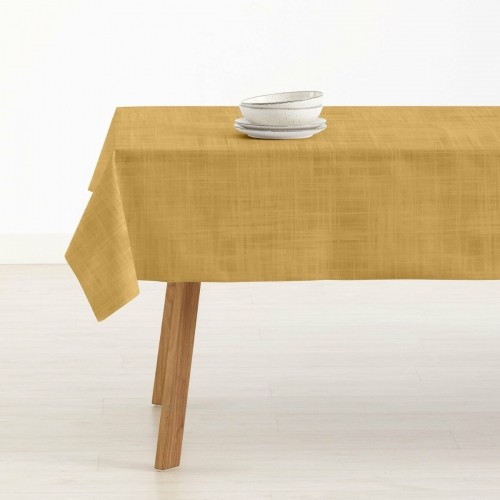 Stain-proof tablecloth Belum Liso Mustard 200 x 140 cm image 1
