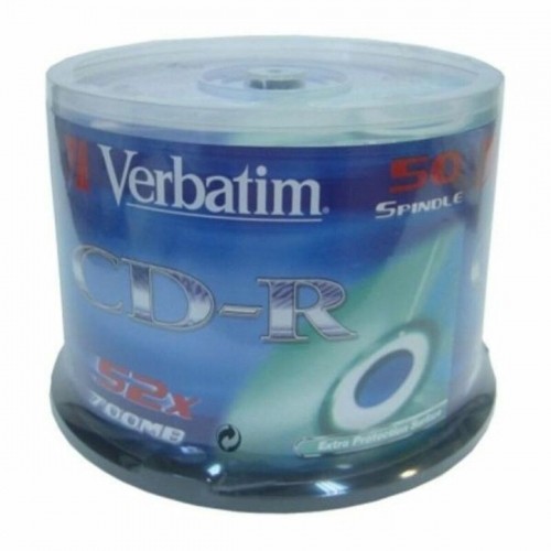 CD-R Verbatim 43351 52x 700 MB (50 Units) image 1