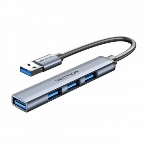 USB Centrmezgls Vention CKOHB Pelēks image 1