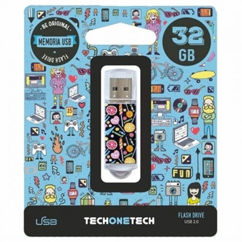 USВ-флешь память Tech One Tech TEC4001-32 32 GB image 1