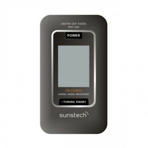 Радиотранзистор Sunstech RPD12 AM/FM LCD Чёрный image 1