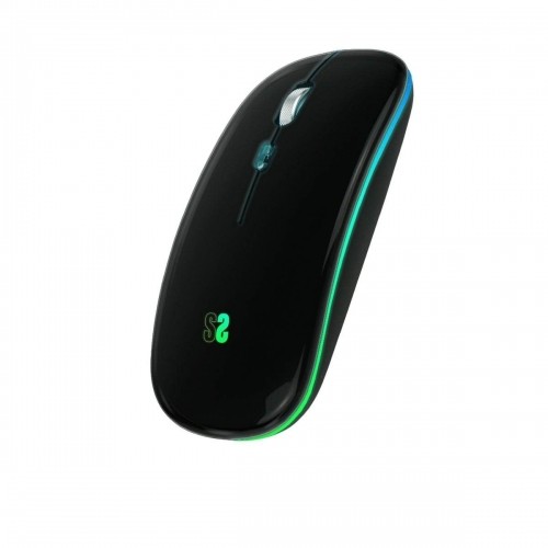 Mouse Subblim SUBMO-LDFLAT1 Black 1600 dpi image 1