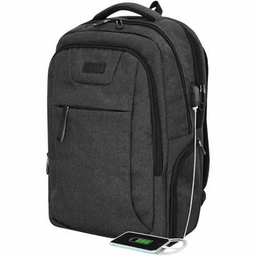 Laptop Backpack Subblim SUBBP-4PA2100 Black image 1
