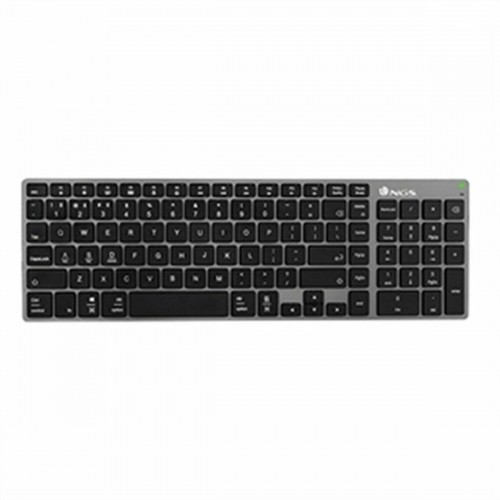 Keyboard NGS MULTI-DEVICE Black Black/Silver Spanish Qwerty image 1