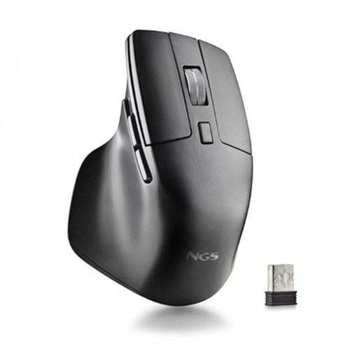 Wireless Mouse NGS HIT-RB Black image 1
