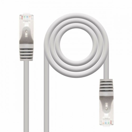 UTP Category 6 Rigid Network Cable NANOCABLE 15m Cat6e Grey 15 m image 1