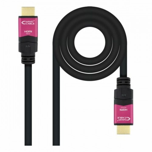 HDMI Cable NANOCABLE 10.15.3715 Black image 1