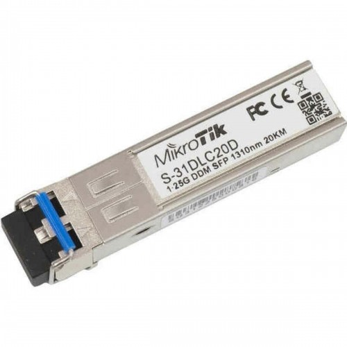 Волоконный модуль SFP MultiModo Mikrotik S-31DLC20D 1250 Mbit/s image 1