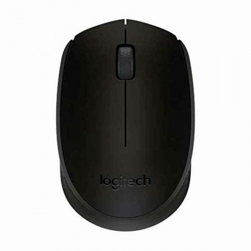Optical Wireless Mouse Logitech 910-004798 Black image 1