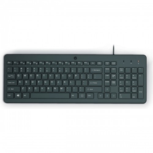 Klaviatūra HP 664R5AA Spāņu Qwerty Melns image 1