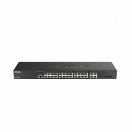 Slēdzis D-Link DGS-2000-28 56 Gbps 10/100/1000 BASE-T x 24 Melns image 1