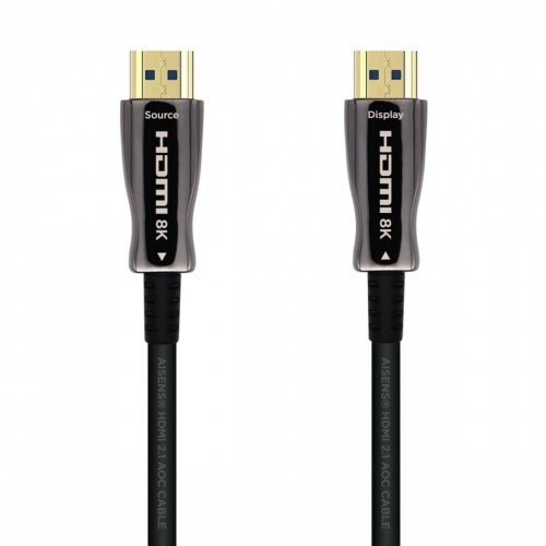 Кабель HDMI Aisens A153-0518 Чёрный 25 m image 1