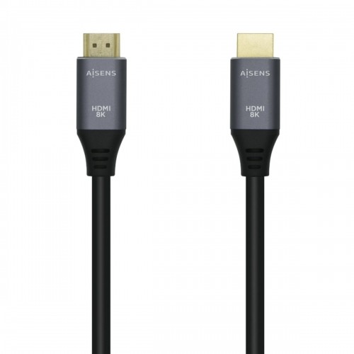 HDMI Cable Aisens A150-0429 Black Black/Grey 3 m image 1