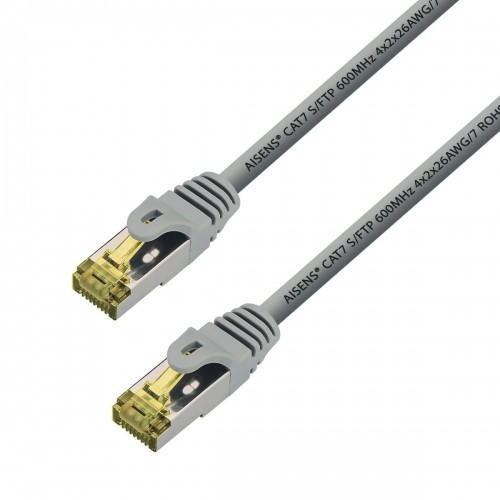UTP Category 6 Rigid Network Cable Aisens A146-0339 Grey 15 m image 1