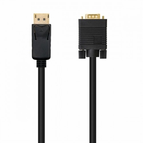 DisplayPort to VGA adapter NANOCABLE 10.15.4402 Black 2 m image 1