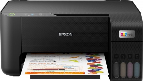 Epson all-in-one ink tank printer EcoTank L3230, black image 1
