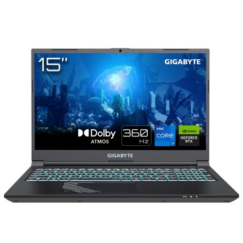 GIGABYTE G5 KF5-H3DE554KD - 15,6" FHD 360Hz Display, Intel Core i7-13620H, 16GB RAM, 1TB SSD, NVIDIA GeForce RTX™ 4060, FreeDOS image 1