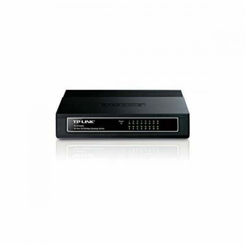 Desktop Switch TP-Link TL-SF1016D 16P 100/100M Black image 1