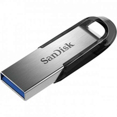 USВ-флешь память SanDisk Ultra Flair Чёрный Чёрный/Серебристый 256 GB image 1