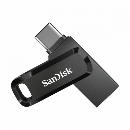 USB Zibatmiņa SanDisk Ultra Dual Drive Go Melns 256 GB image 1