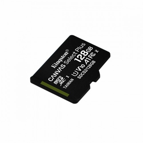 Micro SD Card Kingston SDCS2/128GBSP Black 128 GB image 1
