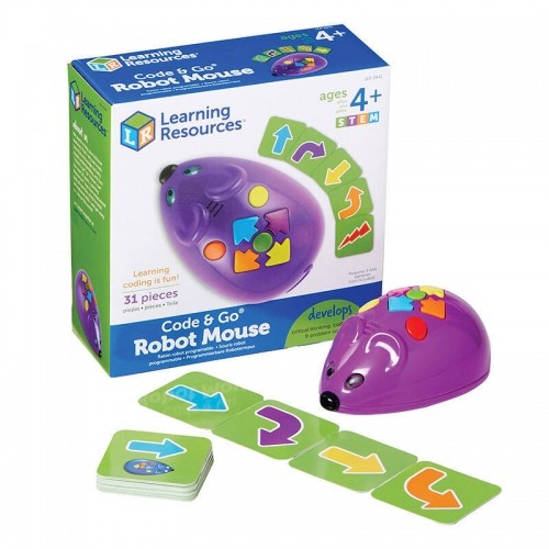 Code & Go Robot Mouse Learning Resources LER 2841 image 1