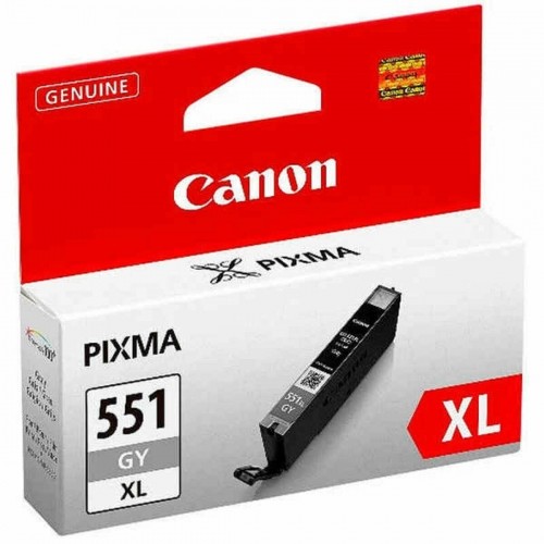 Картридж с оригинальными чернилами Canon CLI-551XL GY w/sec Серый image 1