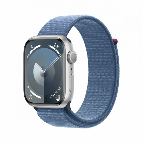 Smartwatch Apple MR9F3QL/A Blue Silver Ø 45 mm image 1