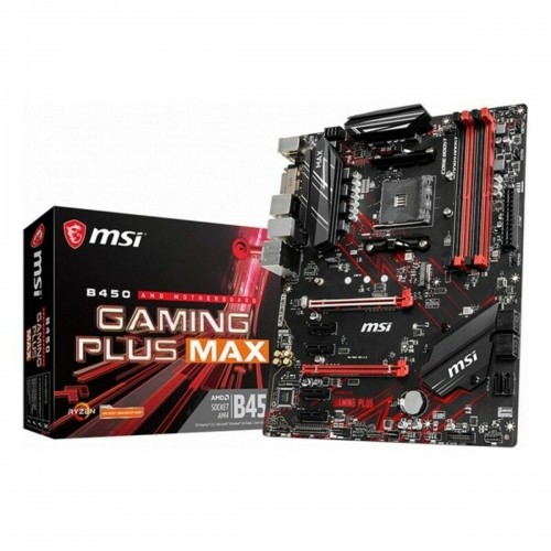 Motherboard MSI B450 GAMING PLUS MAX ATX DDR4 AM4 AMD B450 AMD AMD AM4 image 1