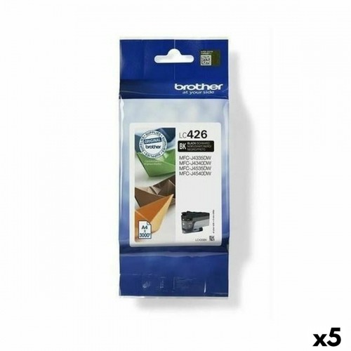 Original Ink Cartridge Brother LC426 Black (5 Units) image 1