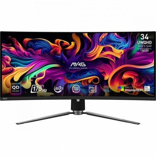 Монитор MSI MAG 341CQP 34" 175 hz UltraWide Quad HD image 1