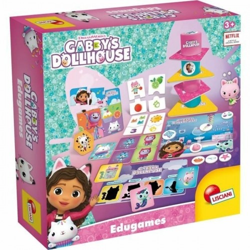 Образовательный набор Lisciani Giochi Gabby´s Dollhouse Edugame (FR) image 1
