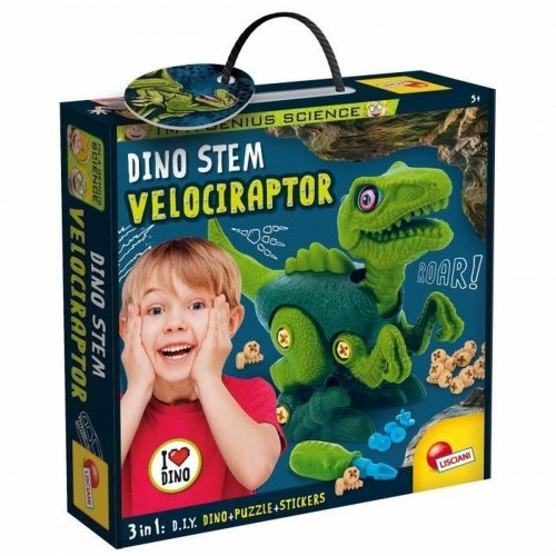 Научная игра Lisciani Giochi Dino Stem Velociraptor image 1