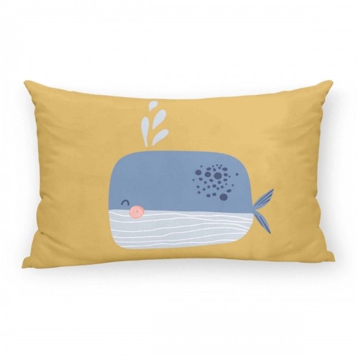 Cushion cover Kids&Cotton Malu C Yellow 30 x 50 cm image 1