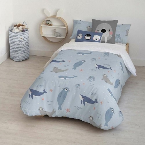 Nordic cover Kids&Cotton Tabor Small Blue 180 x 240 cm image 1