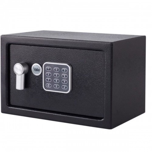 Safe Box with Electronic Lock Yale Black 8,6 L 20 x 31 x 20 cm Steel image 1