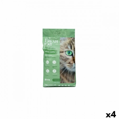 Cat Litter Gloria Premium Aloe Vera 5 kg 4 Units image 1
