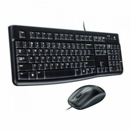 Keyboard and Mouse Logitech 920-002550 Black Spanish Qwerty image 1